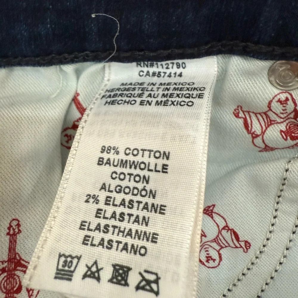 True Religion Blue Skinny‎ Jeans Classic Fit